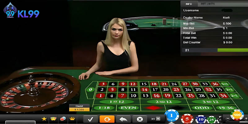 Luật tham gia chơi Roulette Kl99 mà bạn cần nắm